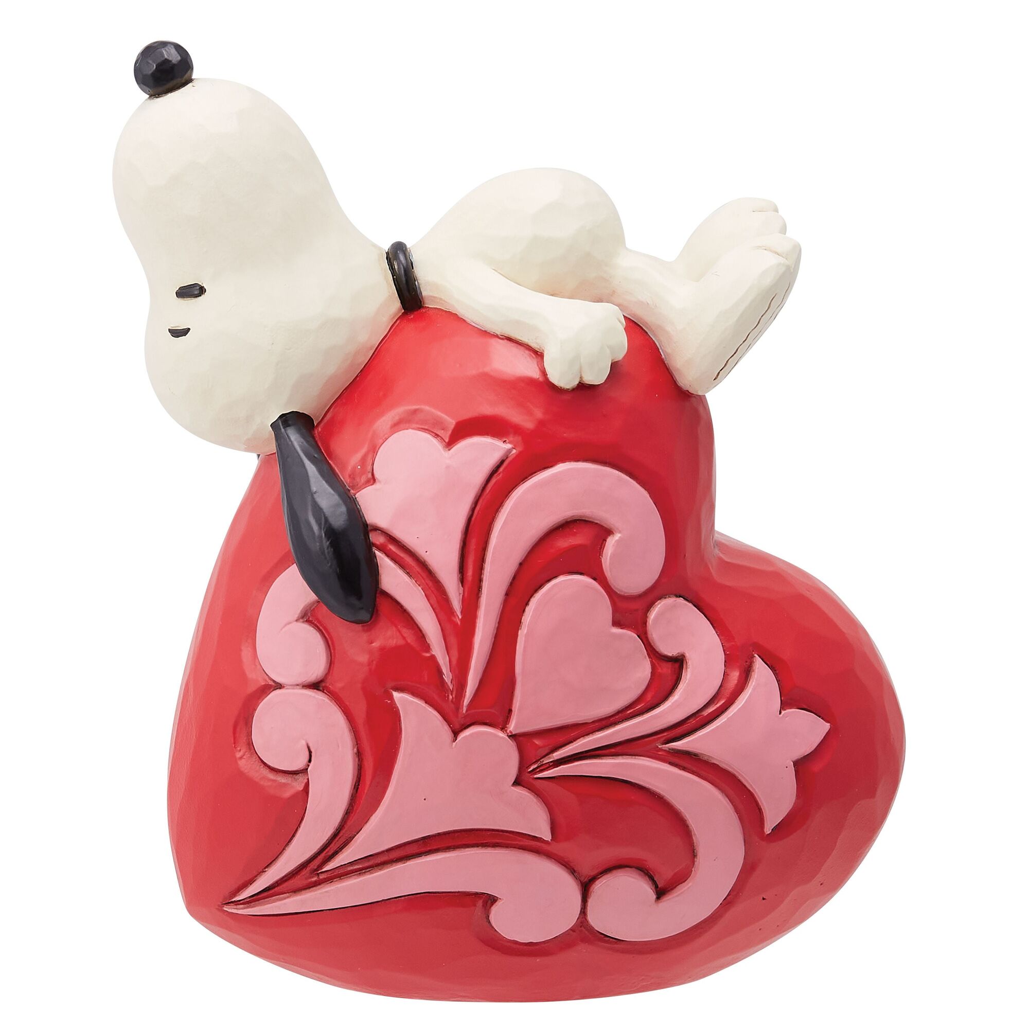 Lovely Dreams Snoopy Laying on Heart