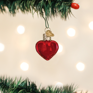 Small Red Heart Ornament