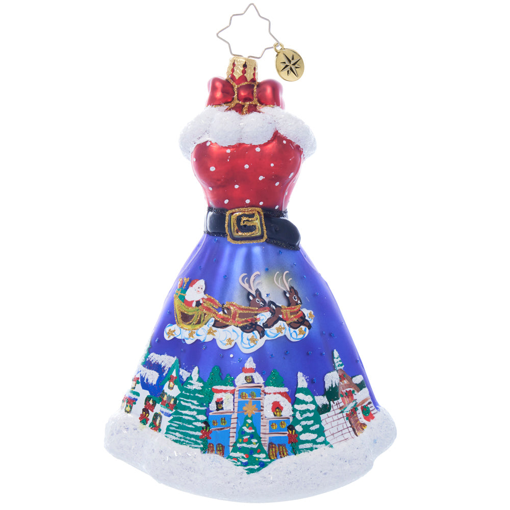 Winter Wonderland Frock Ornament