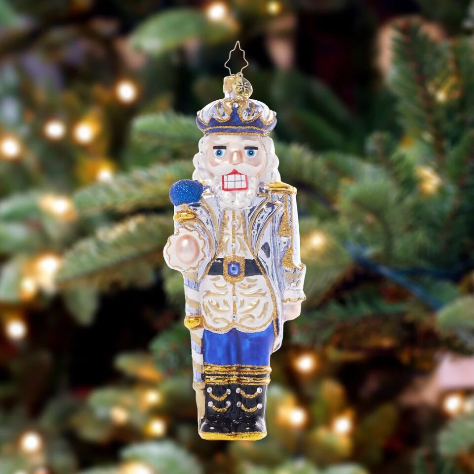 Royal Blue Commander Ornament