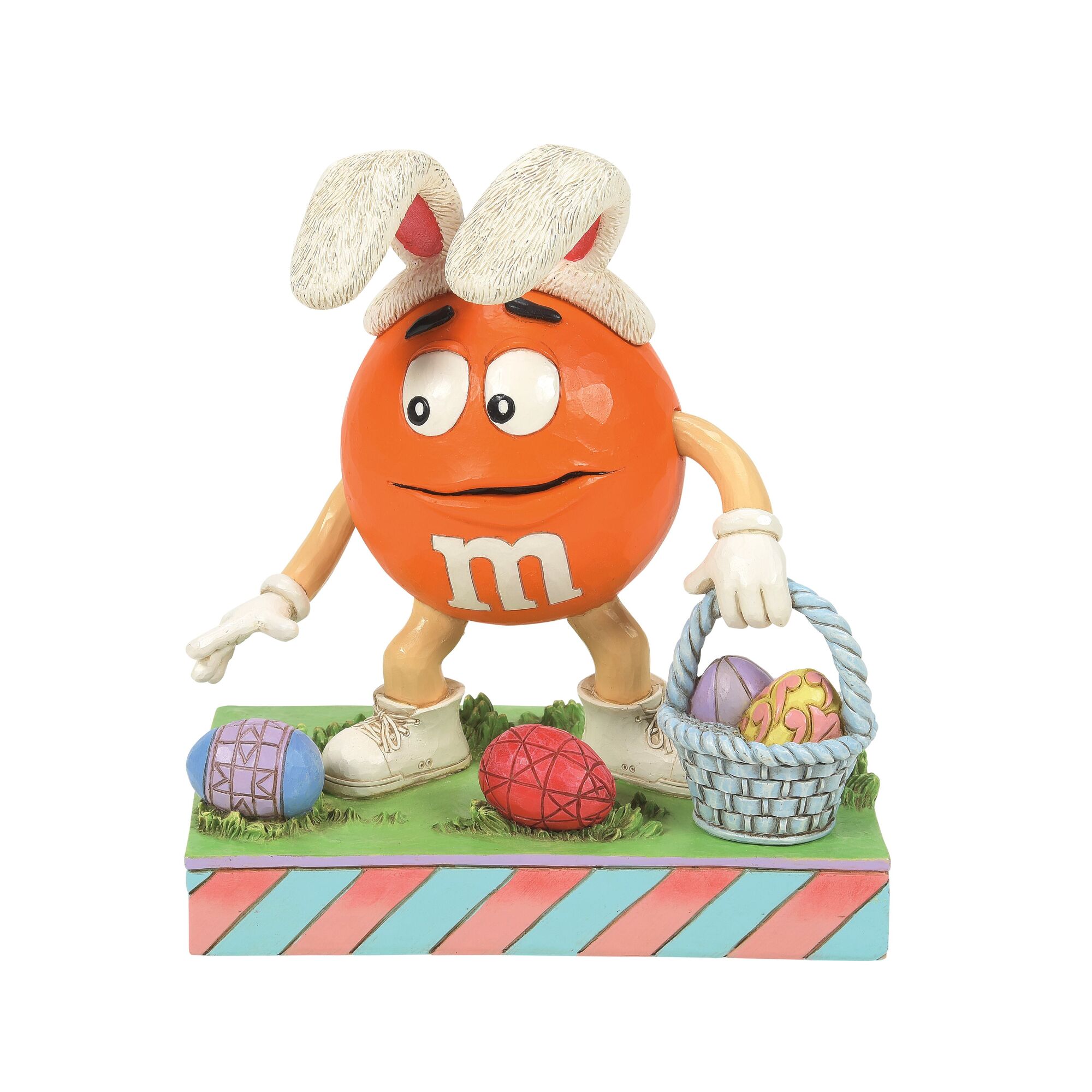 I Think I Found Another… Orange M&M with Easter Basket