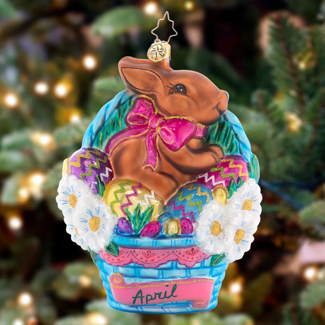 Hoppy Easter Ornament