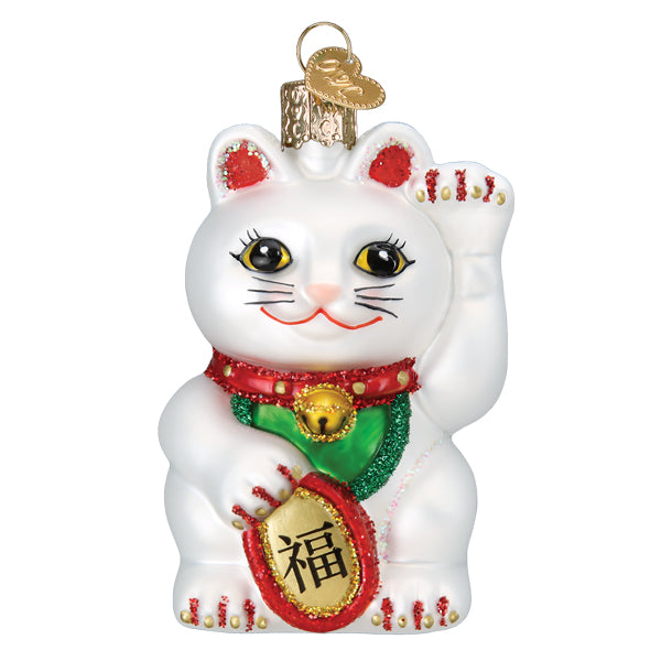 Lucky Cat Ornament