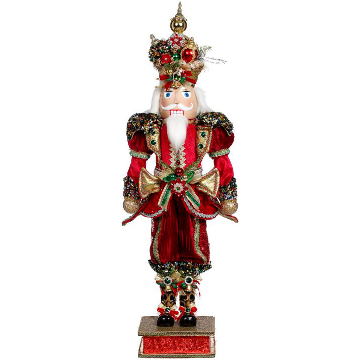 Deck the Halls Nutcracker Medium 32"