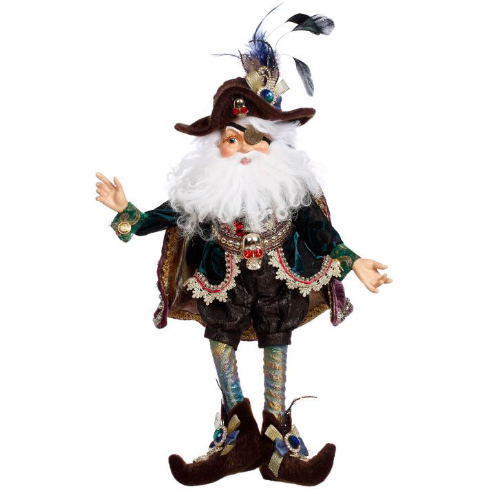 North Pole Spooky Treats Pirate Elf Medium 17"