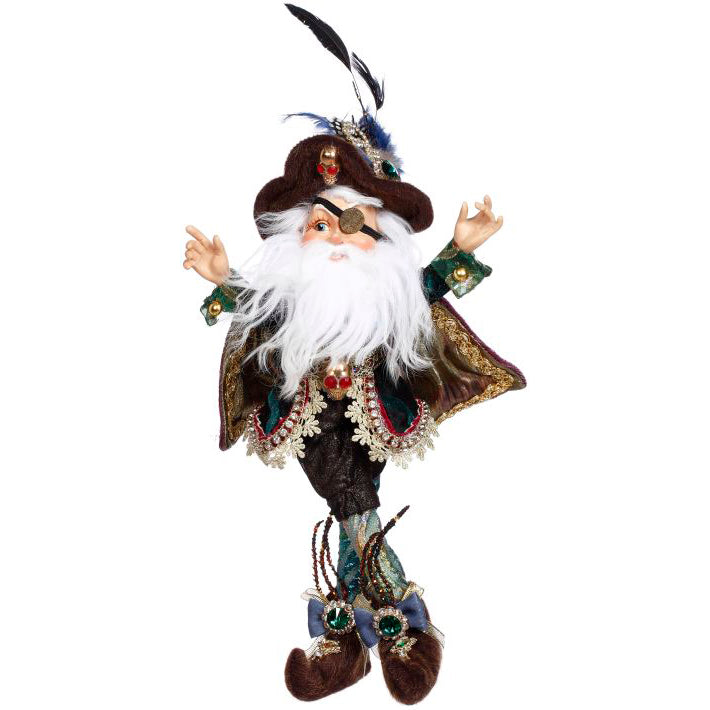 North Pole Spooky Treats Pirate Elf Small 13"