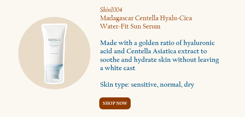 Skin1004 Madagascar Centella Hyalu-Cica Water-Fit Sun Serum - shop now