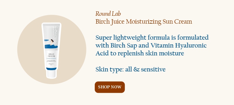 Round Lab Birch Juice Moisturizing Sun Cream - shop now