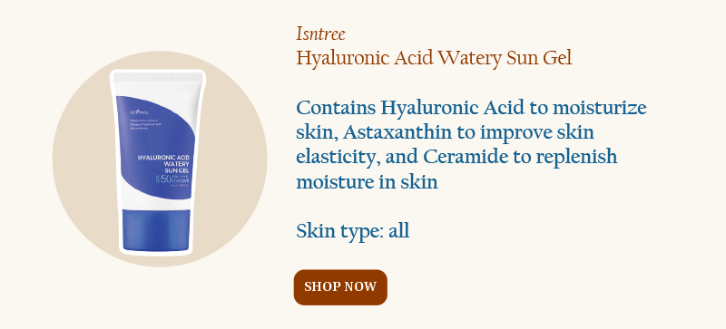 Isntree Hyaluronic Acid Watery Sun Gel - Shop now