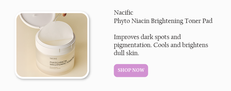 Buy Nacific Phyto Niacin Brightening Toner Pad - Shop Now