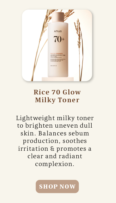 Buy Anua Rice 70 Glow Milky Toner